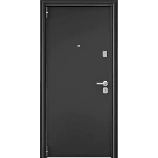 входная дверь для квартиры с порошковым напылением и мдф